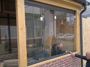 Проектирование, изготовление и монтаж окон для кафе в г. Краснодаре